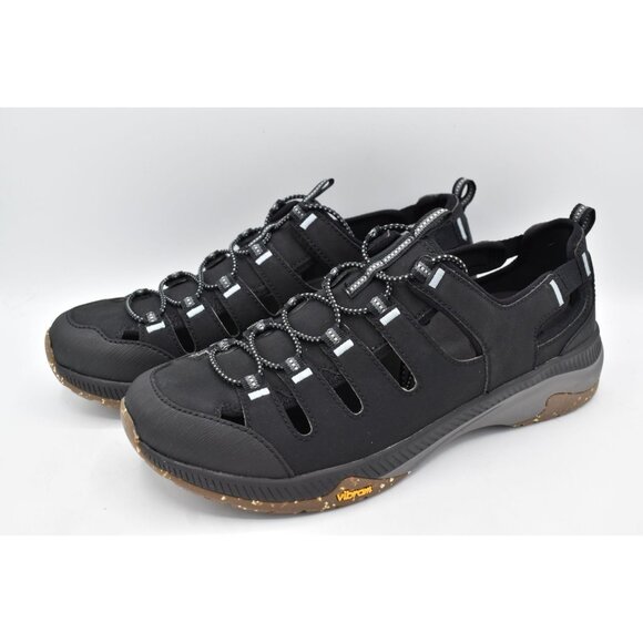 Dansko Womens Size EU 41 US 10.5-11 Mia Black Leather Outdoor Sandals Sneakers - Picture 1 of 12